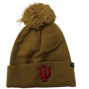 🆕 Zephyr | University Hoosiers Pom Beanie